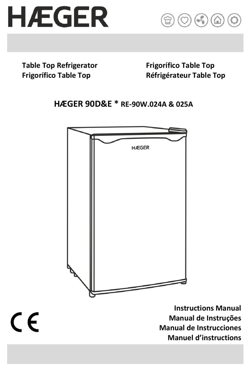 HAEGER 90D&E RE-90W.024A instruction manual