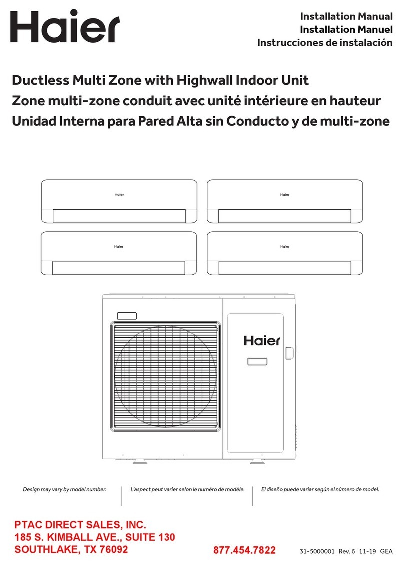 Haier 2U18MS2VHB User manual Haier 2U18MS2VHB User manual