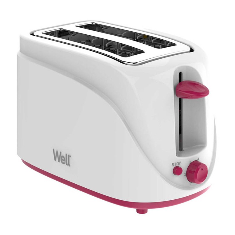 Well TOAST-TIDBIT-WL instruction manual