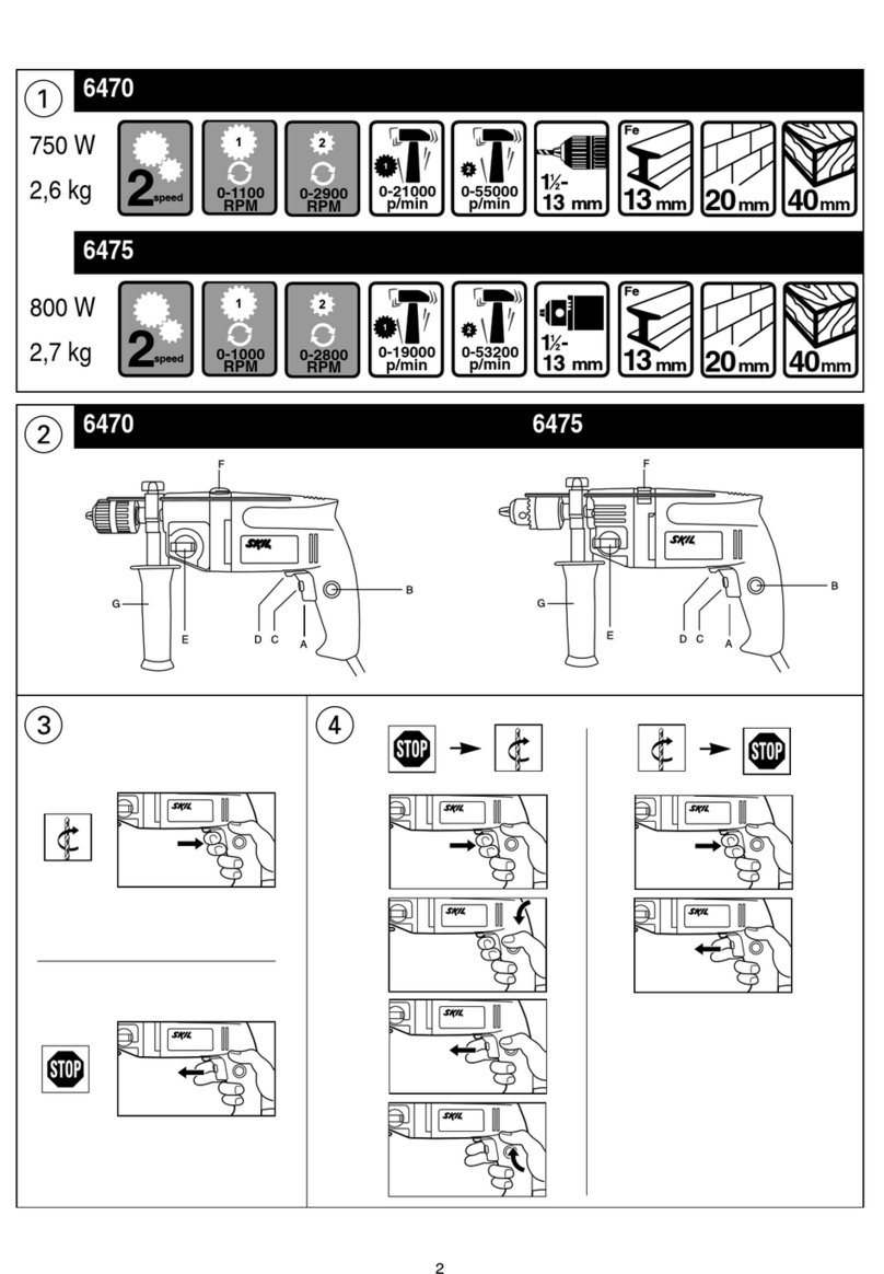 Skil 6475 User manual