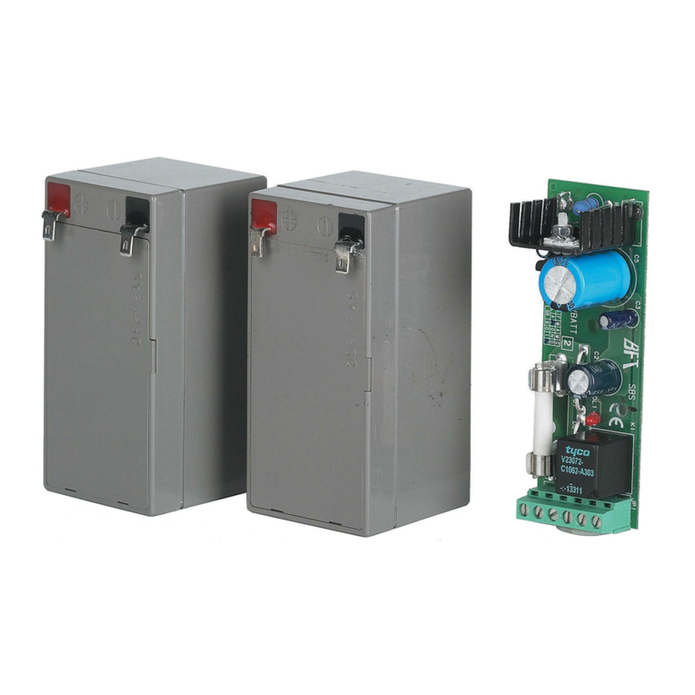 BFT VIRGO BAT Installation and user manual