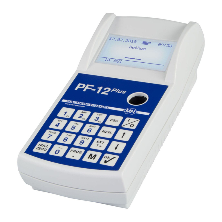Macherey-Nagel PF-12 Plus manual