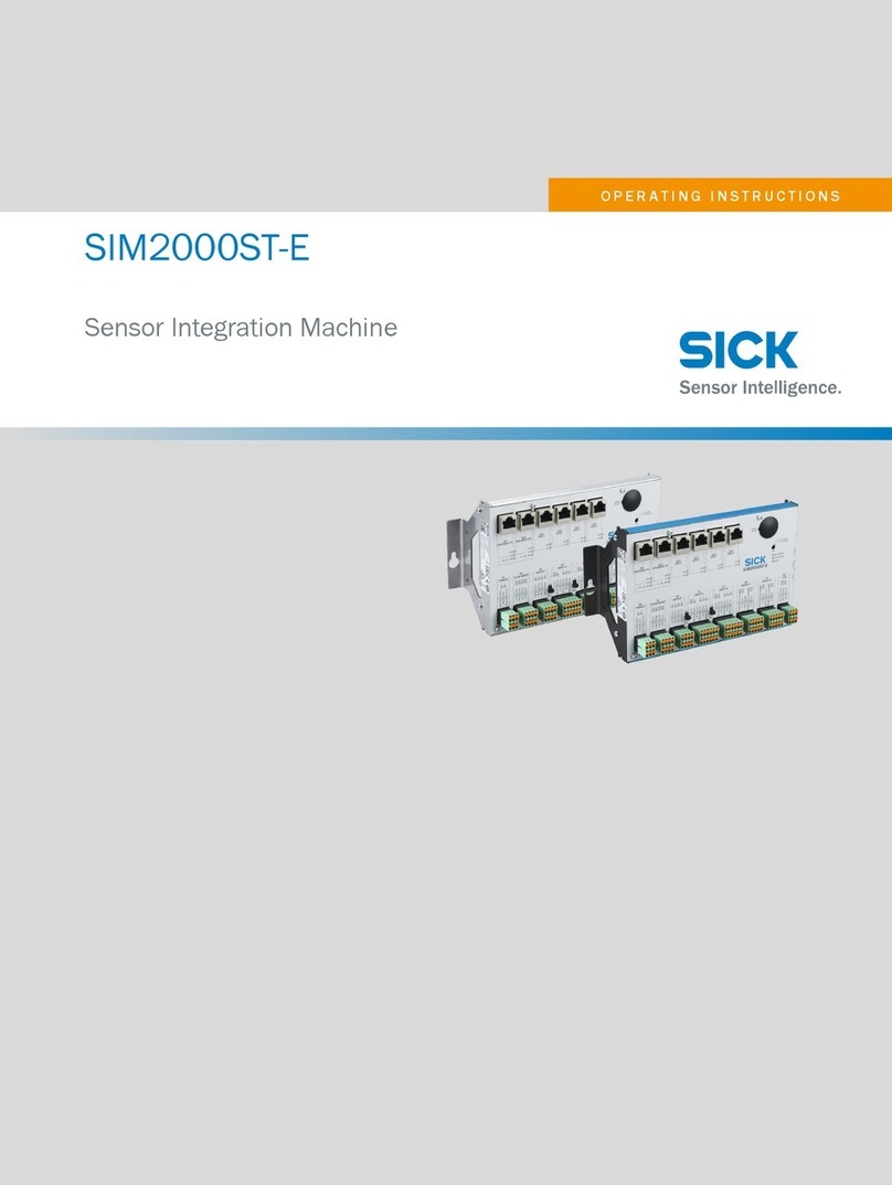 SICK SIM2000ST-E User manual
