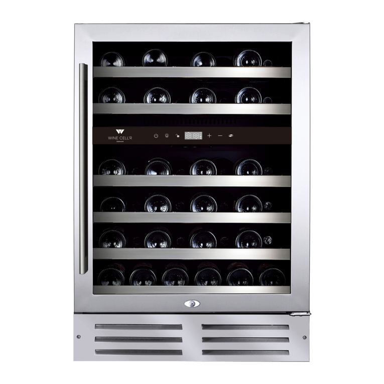 Wine cellr WC26SSTDZ5 User manual