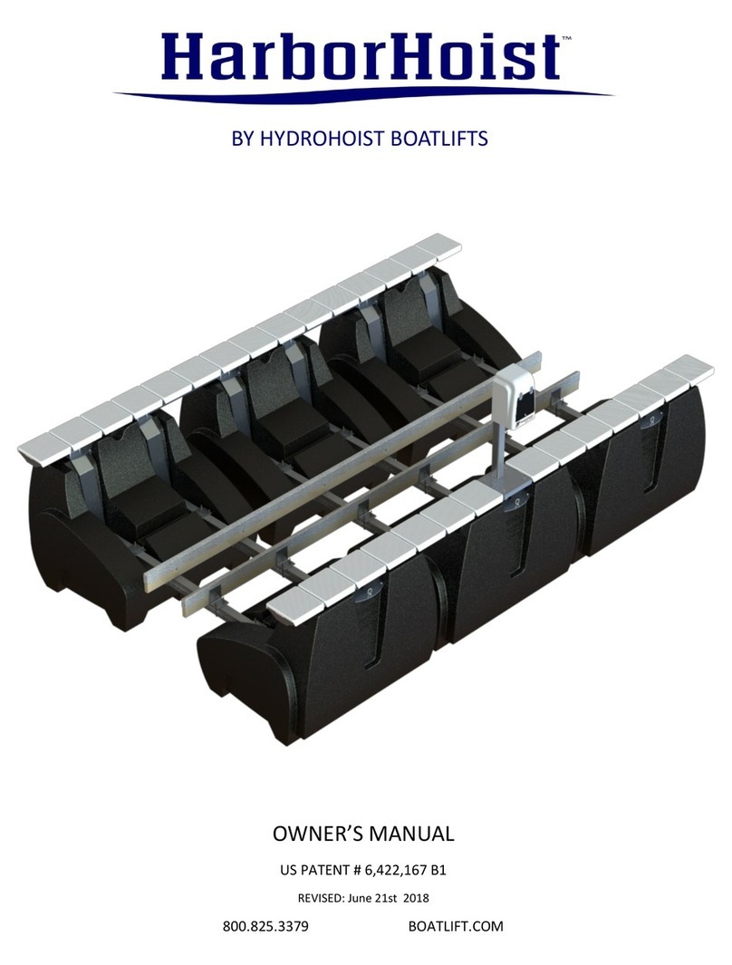 HydroHoist HarborHoist G1.5 owner's manual