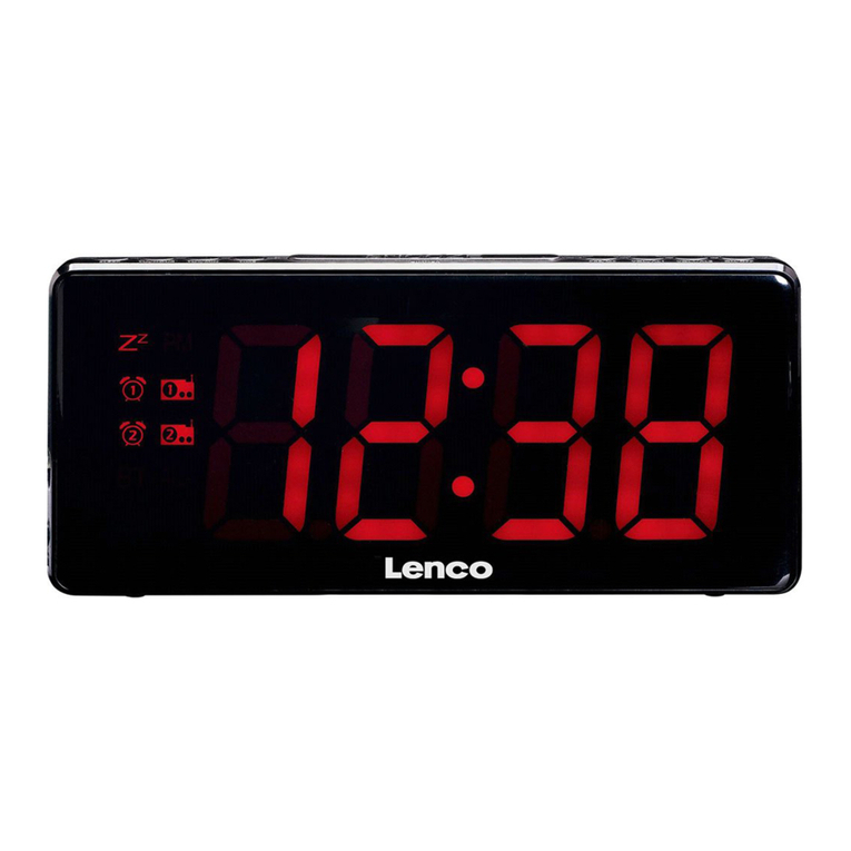 LENCO CR-30 User manual