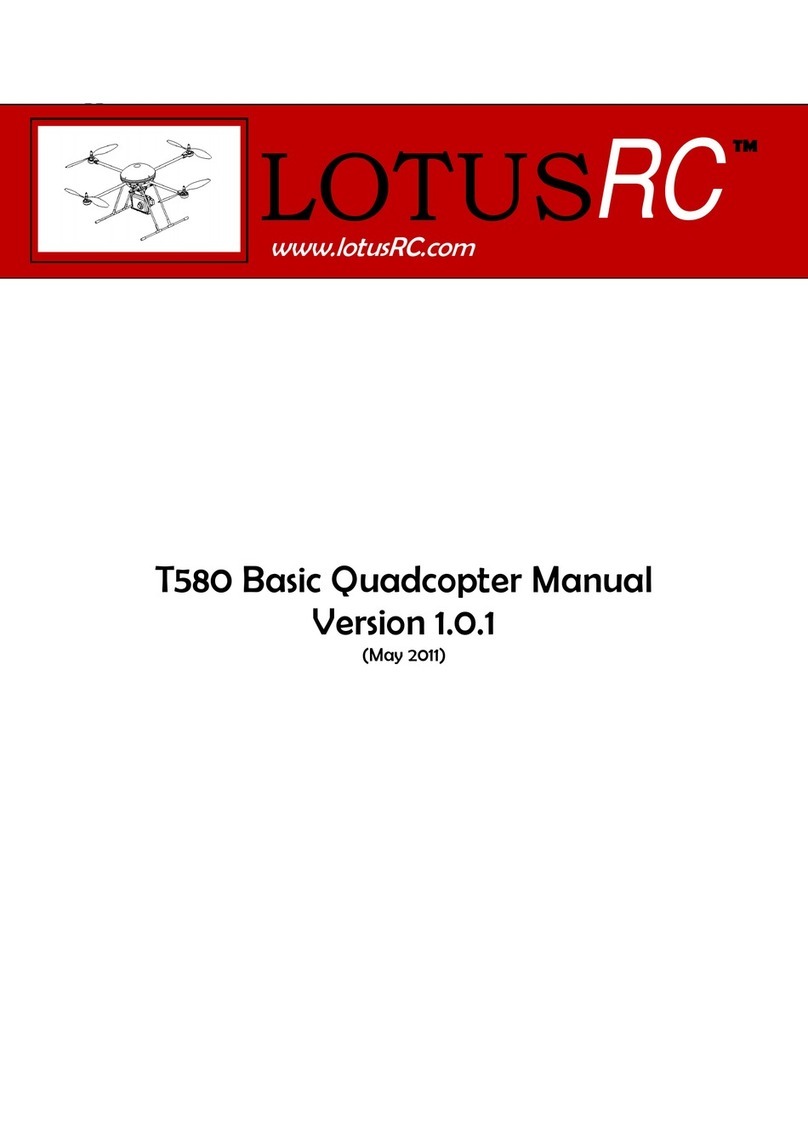 LotusRC T580 User manual