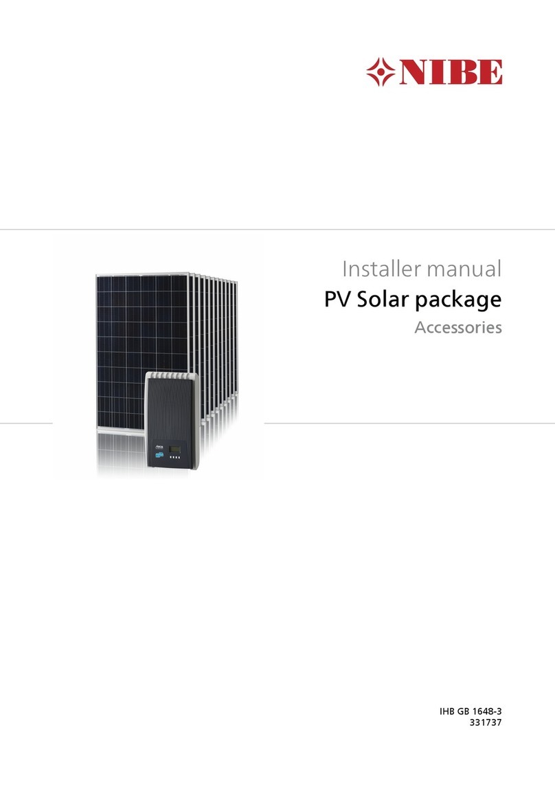 Nibe PV Solar package Installer manual
