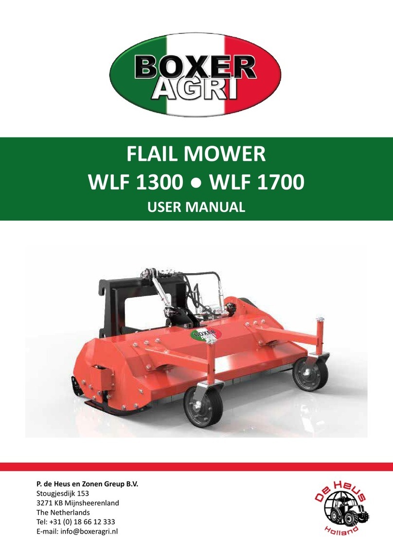 BOXER AGRI WLF 1300 user manual