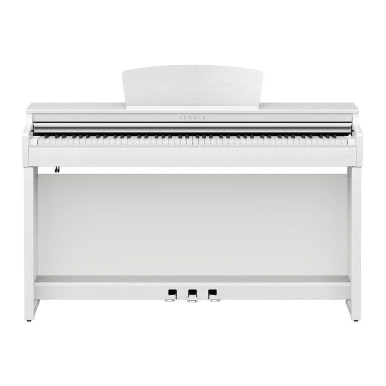 Yamaha Clavinova CLP-725 User manual