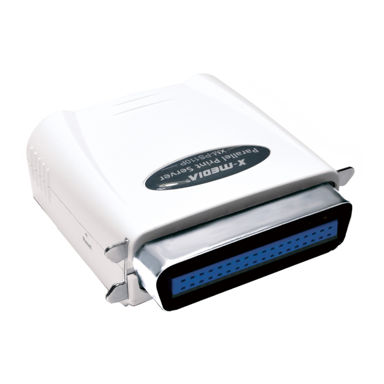 X-media XM-PS110P Quick installation guide