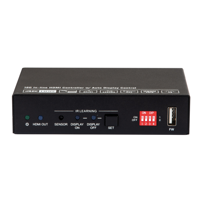 Kindermann HDMI Switch 41 automatic 4K60 Commissioning and operating instructions