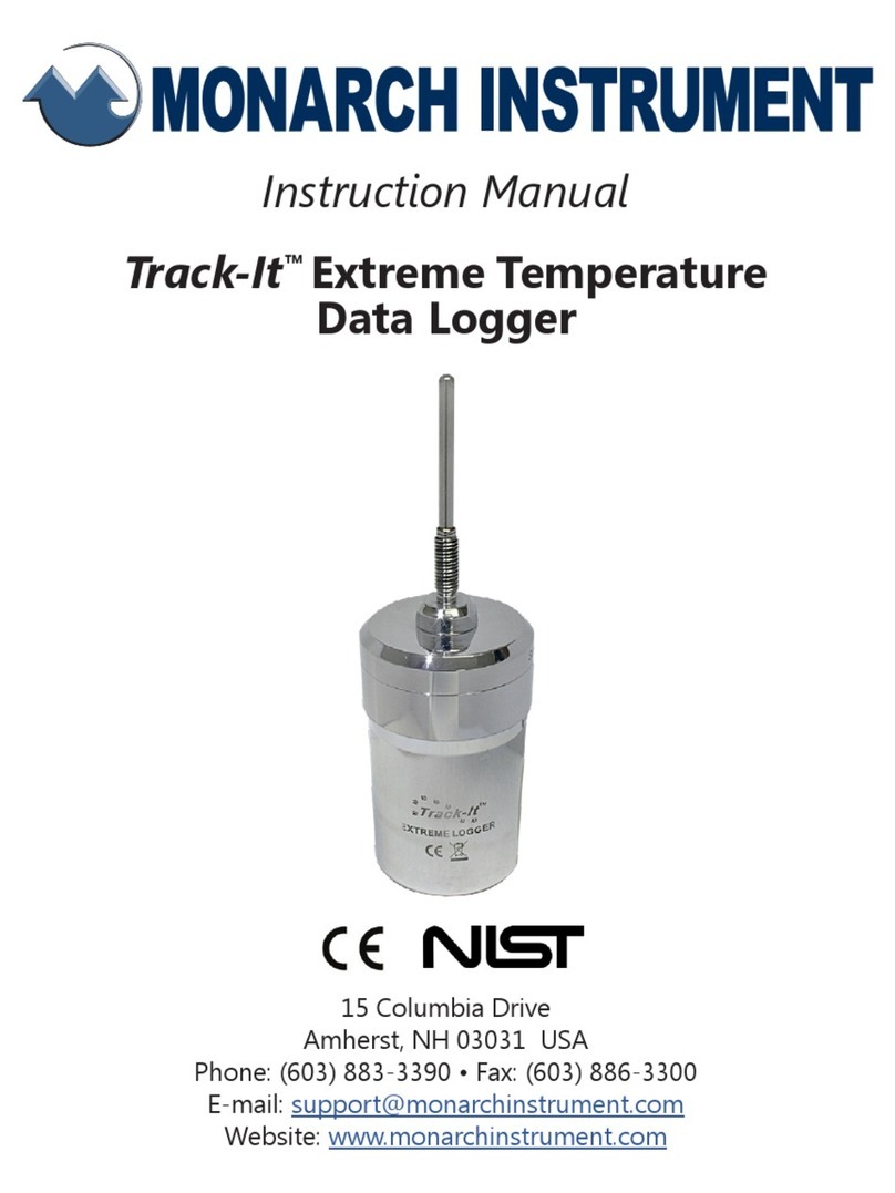 MONARCH INSTRUMENT TRACK-IT User manual
