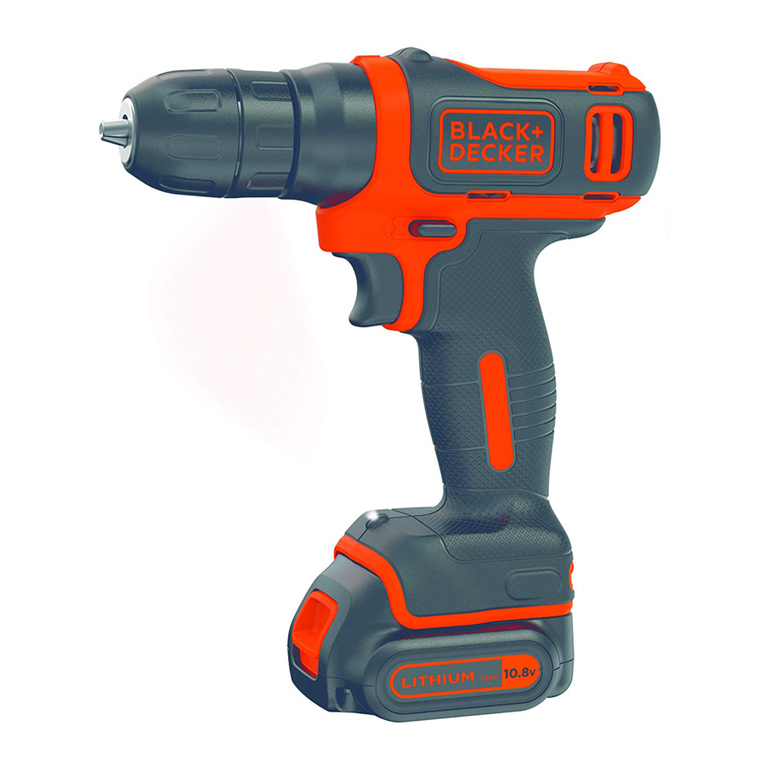 BLACK DECKER BDCD12 Original instructions