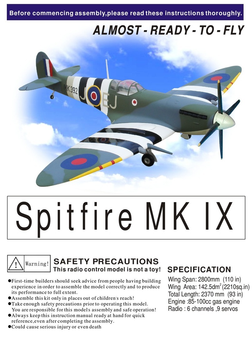 CYmodel Spitfire mk IX CY8144 User manual