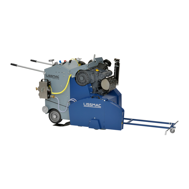 Lissmac Compactcut 900 P operating manual