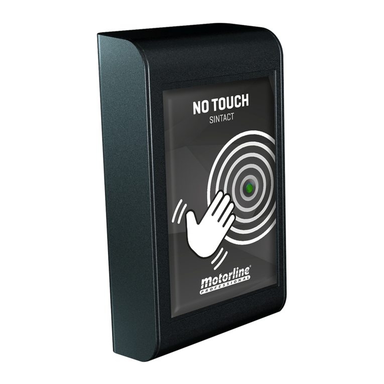 Motorline professional Sintact User manual