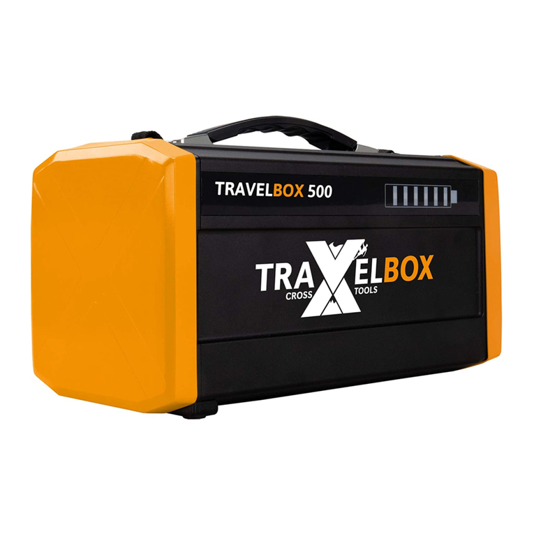 Cross Tools TRAVELBOX 500 Operating	 instruction
