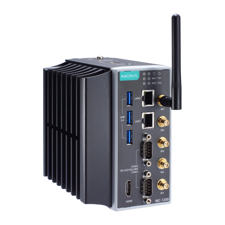 Moxa Technologies MC-1200 Series User manual Moxa Technologies MC-1200 Series User manual