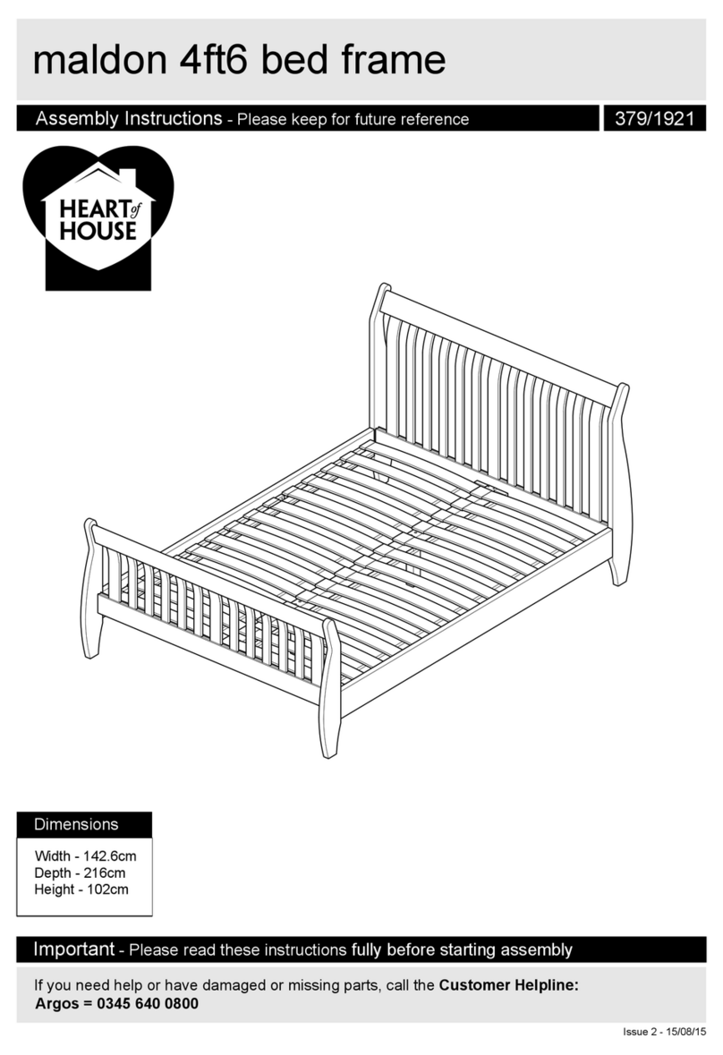 Heart of House maldon Assembly instructions Heart of House maldon Assembly instructions