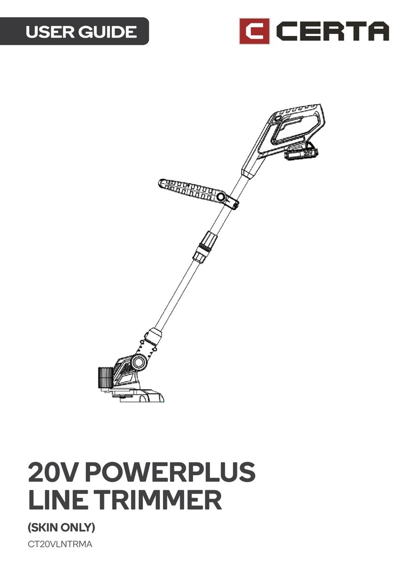 Certa POWERPLUS CT20VLNTRMA user guide