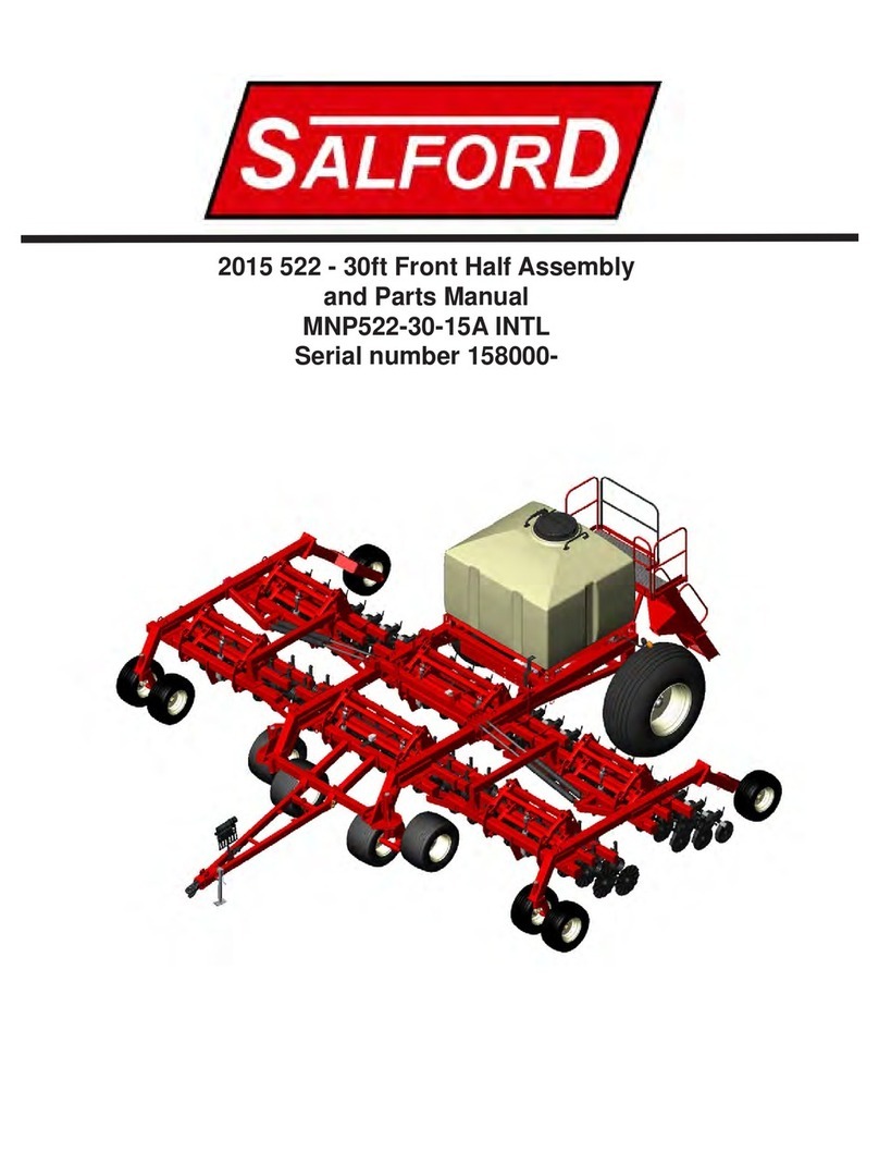 Salford 2015 522 Assembly and Parts Manual Salford 2015 522 Assembly and Parts Manual