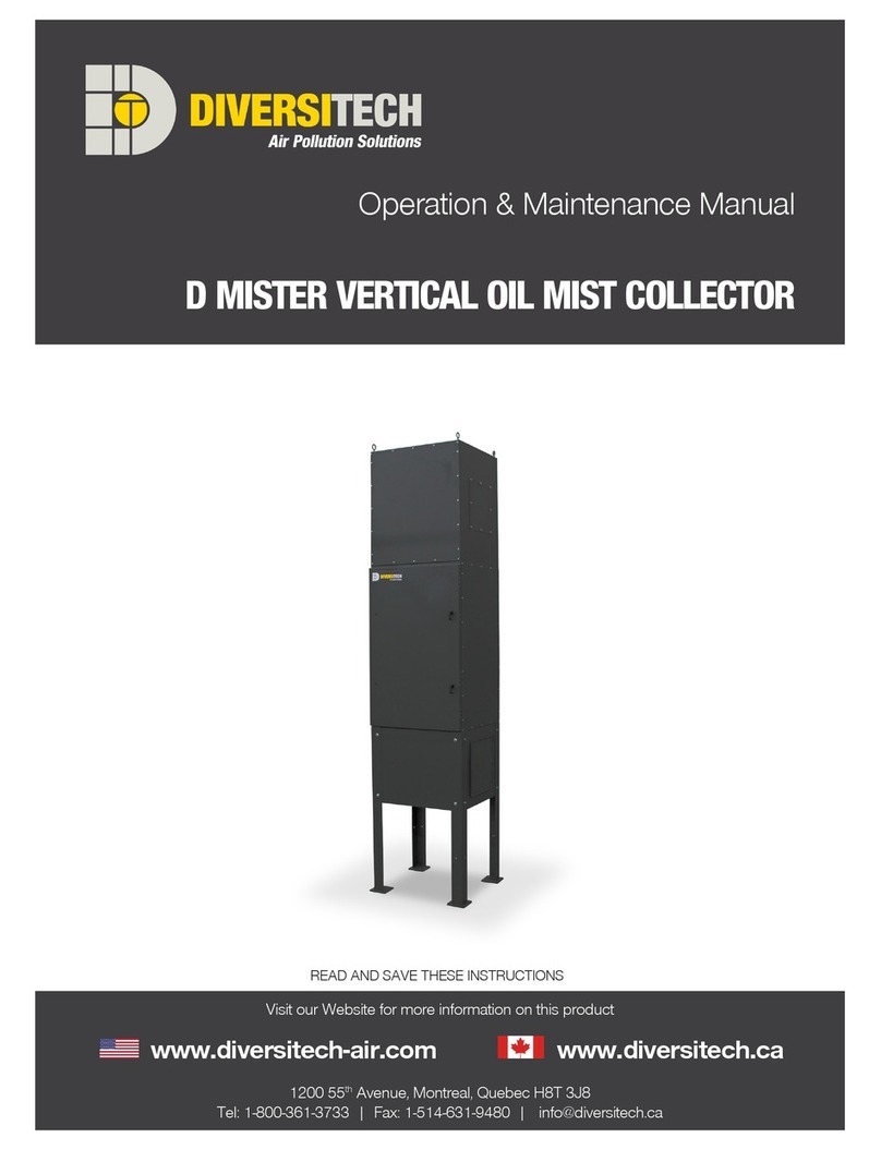 DIVERSITECH D MISTER Operation & maintenance manual