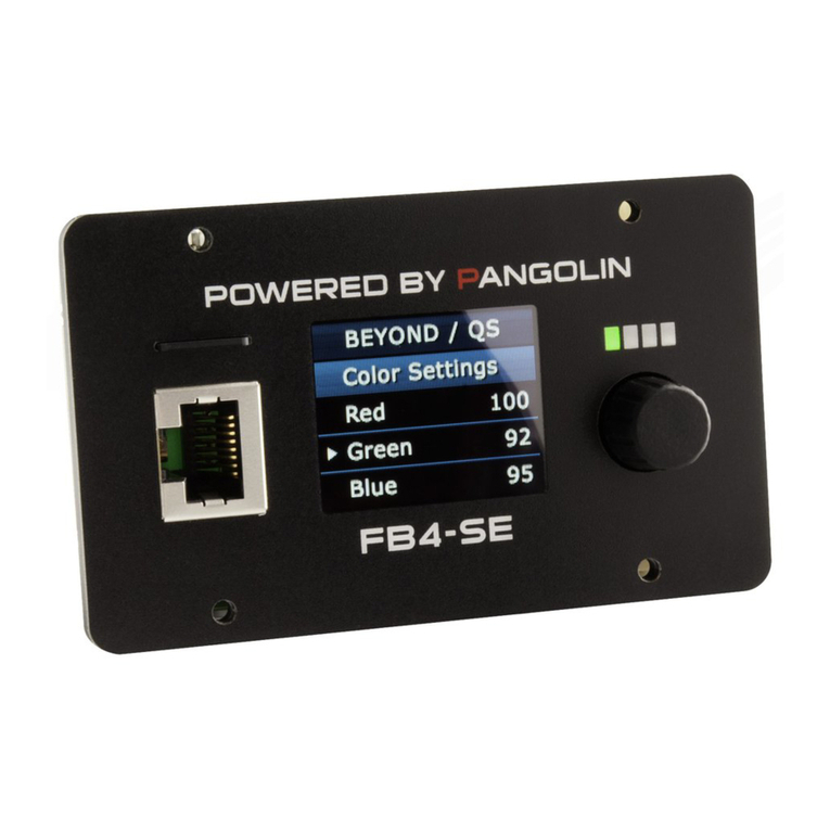 Pangolin FB4 Series User manual