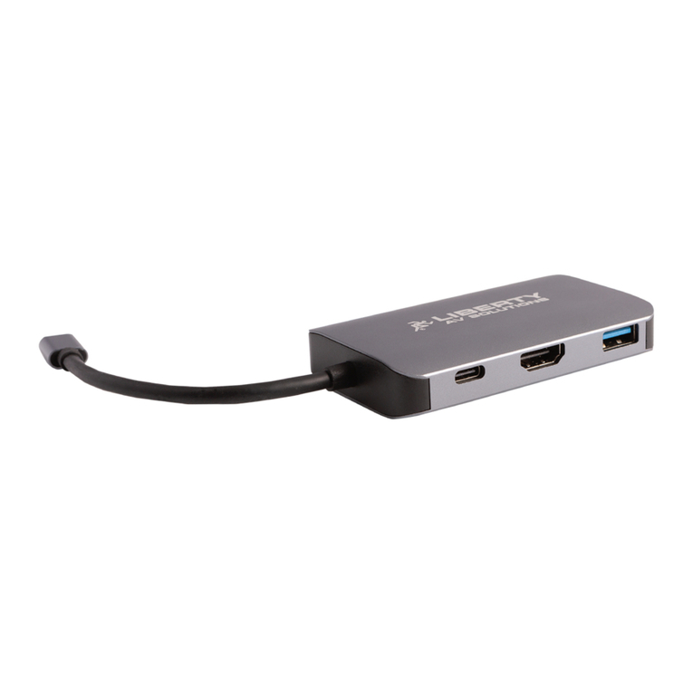 LIBERTY AV SOLUTIONS Digitalinx 8N1USB-HUB User manual