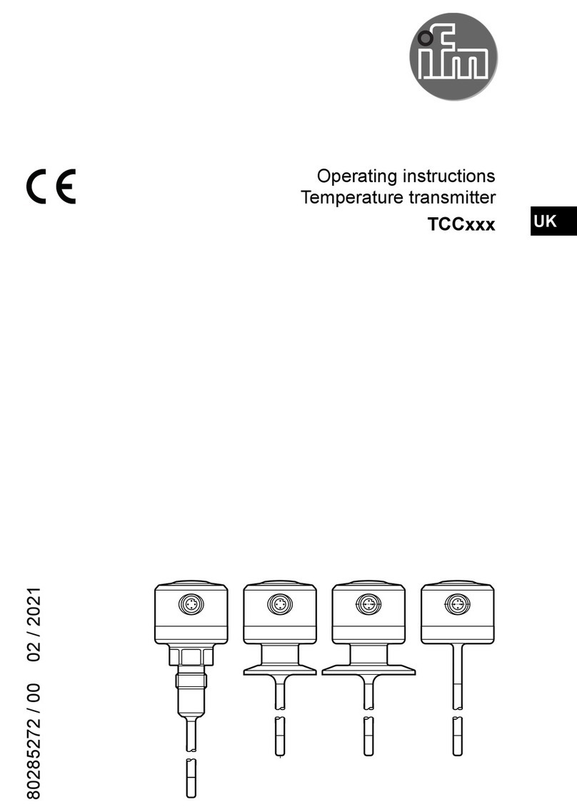 IFM TCC8 Series operating instructions IFM TCC8 Series operating instructions