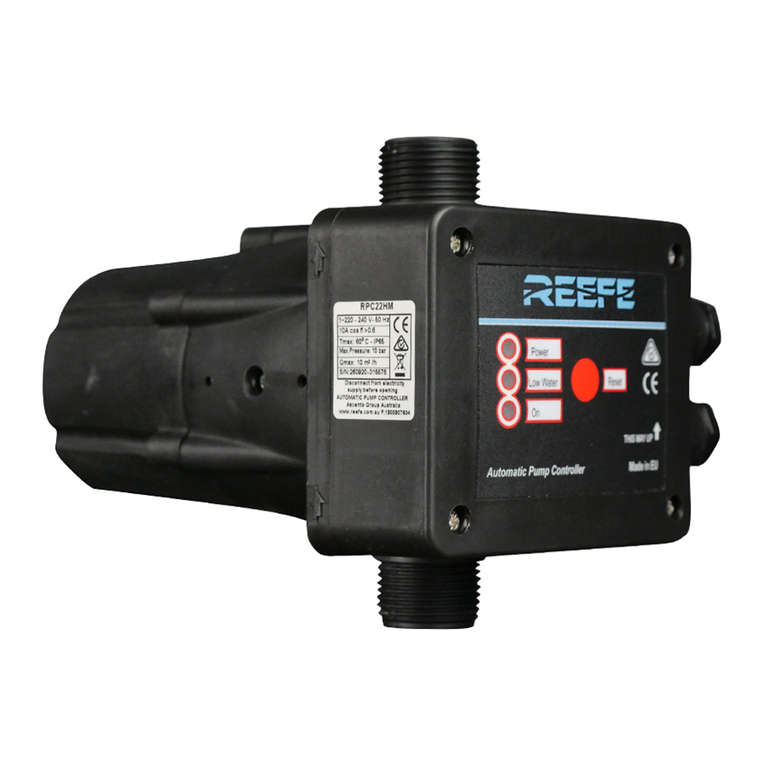 Reefe RPC22HM Operation Guide & Instruction Manual