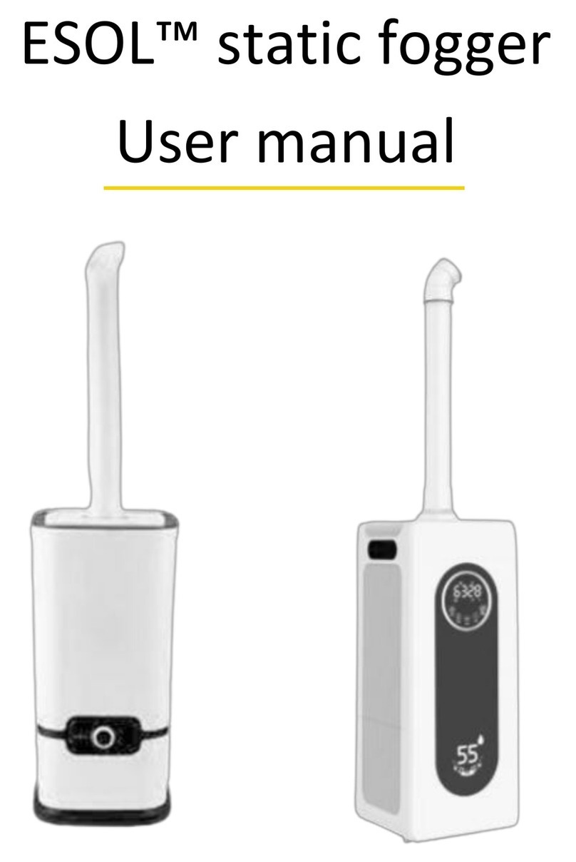 Bridge ESOL Static Fogger User manual