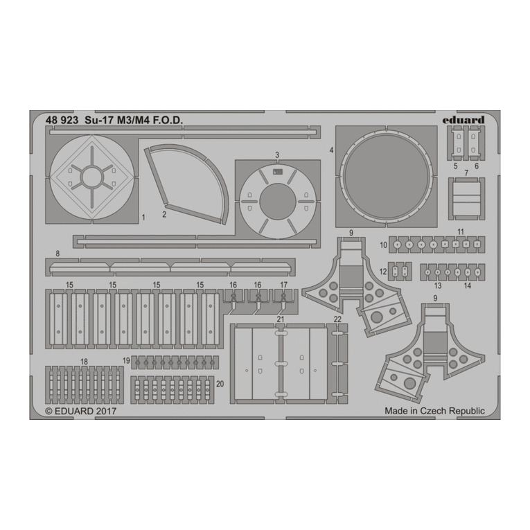 Eduard Su-17 M3/M4 F.O.D. manual