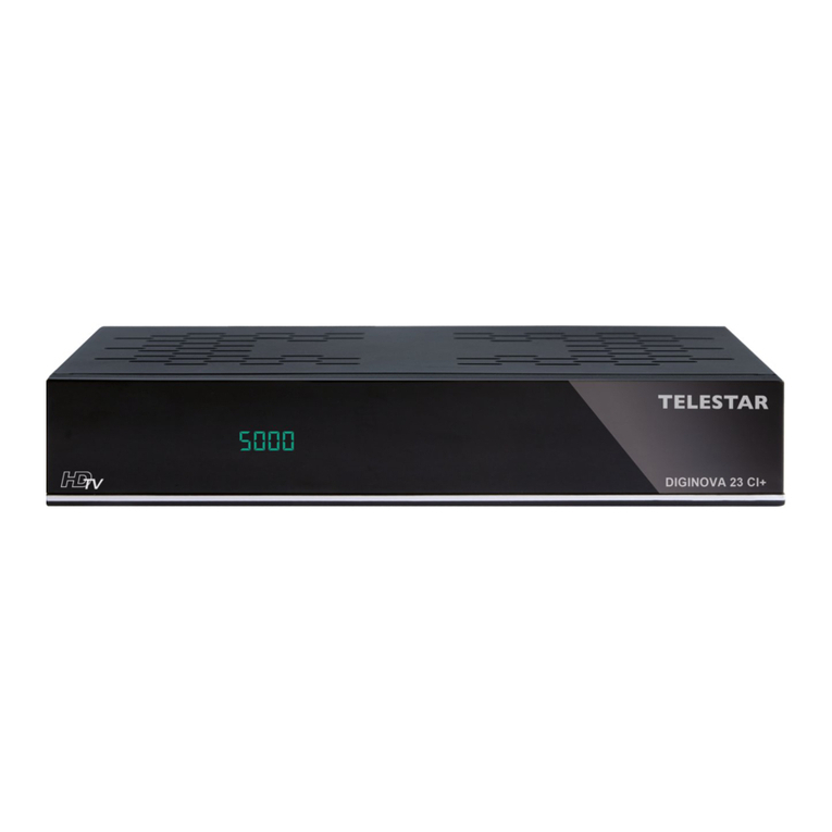 Telestar DIGINOVA 23 CI + Quick installation guide