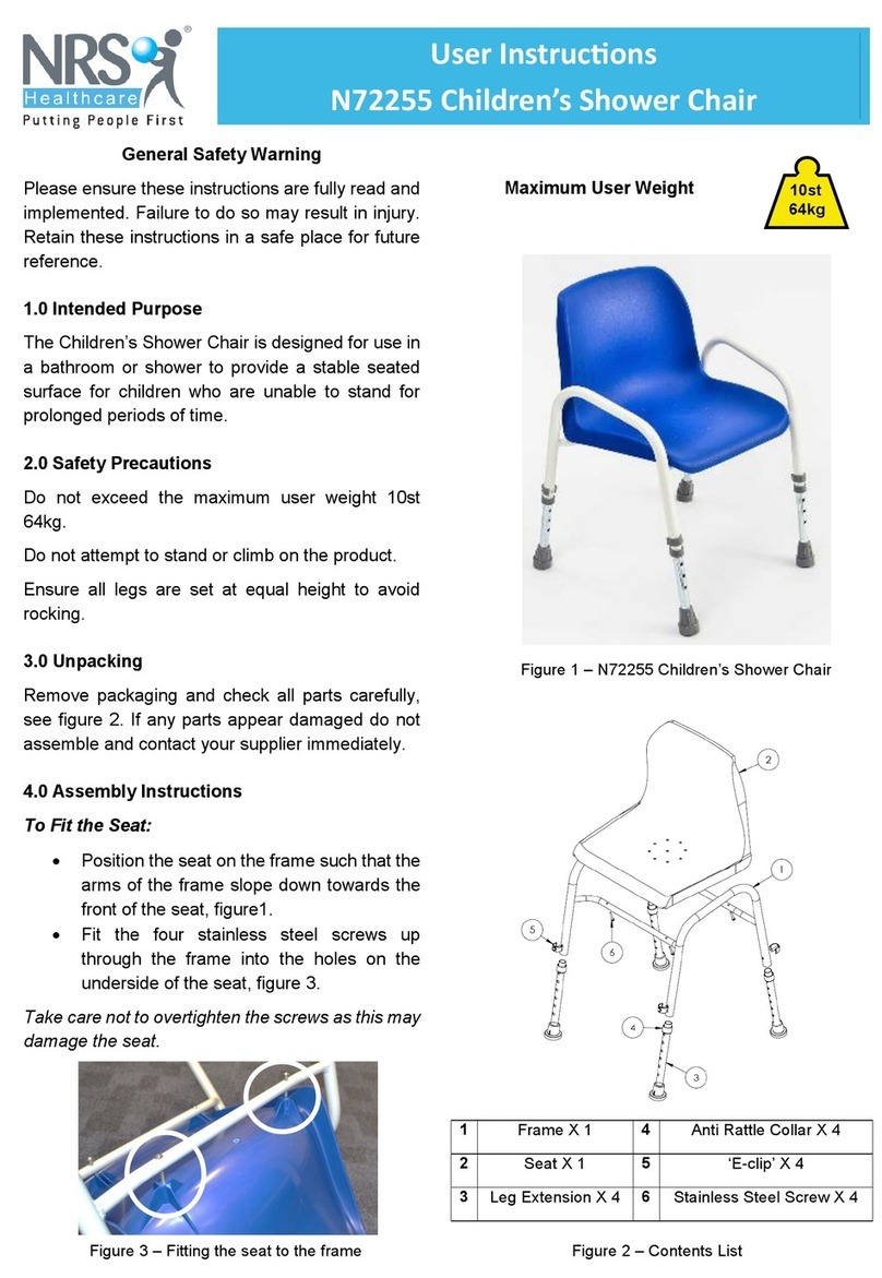 NRS Healthcare N72255 User manual