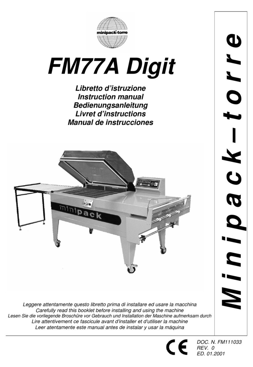 Minipack-Torre FM77A Digit User manual