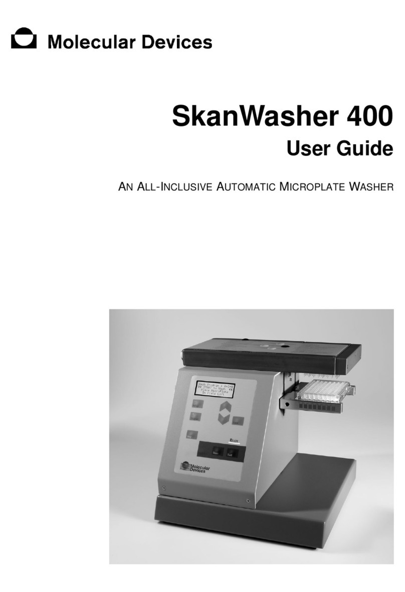 Molecular Devices SkanWasher 400 User manual
