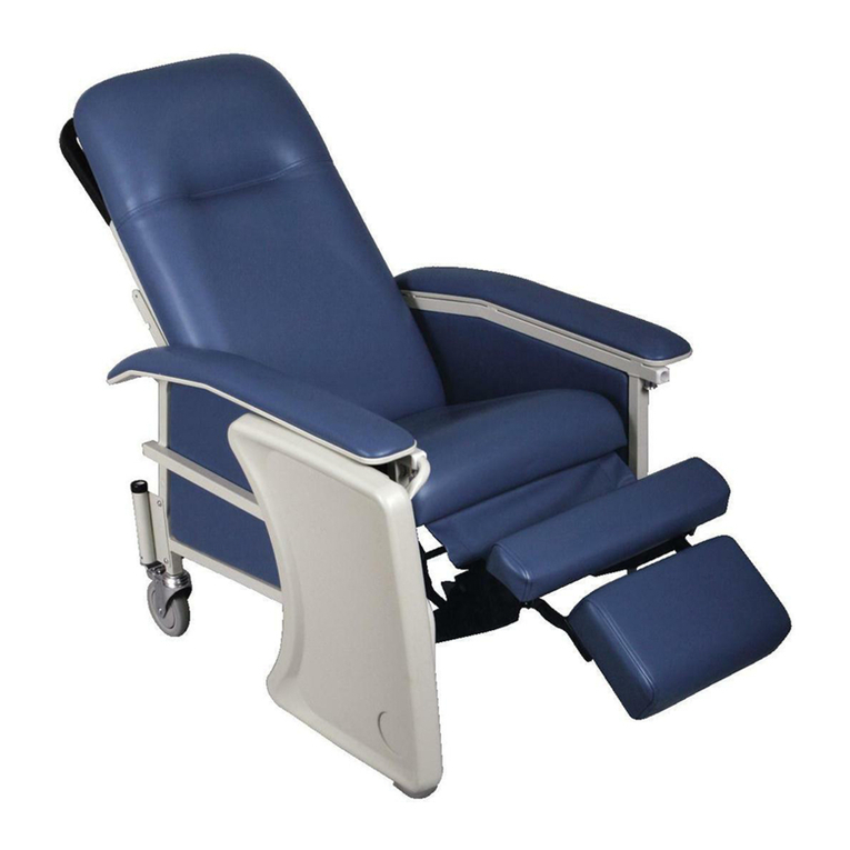 Medline MOBILE 100 RECLINER owner's manual