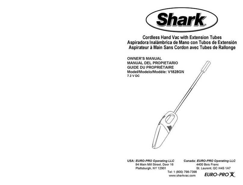 EUROPRO Shark V1828GN User manual