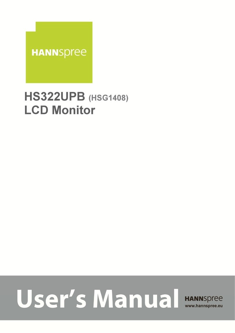 HANNspree HS322UPB User manual