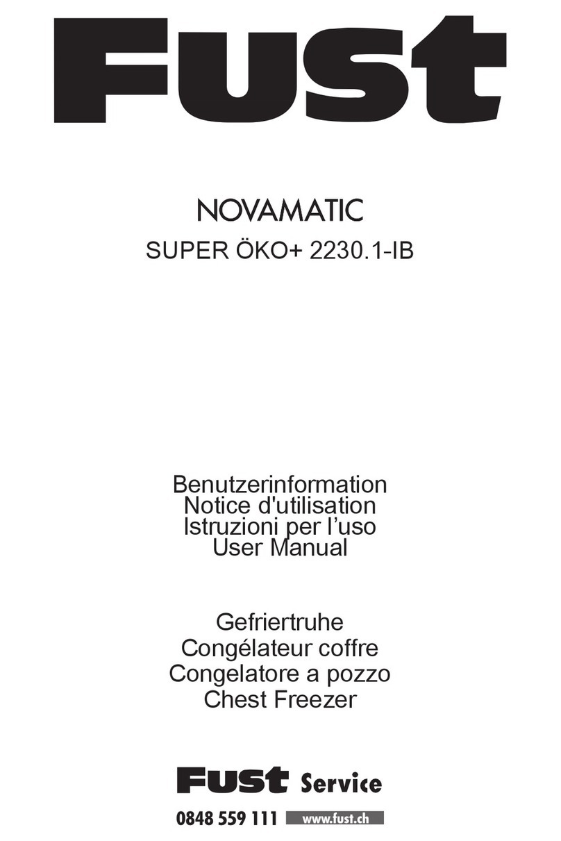 FUST NOVAMATIC user manual