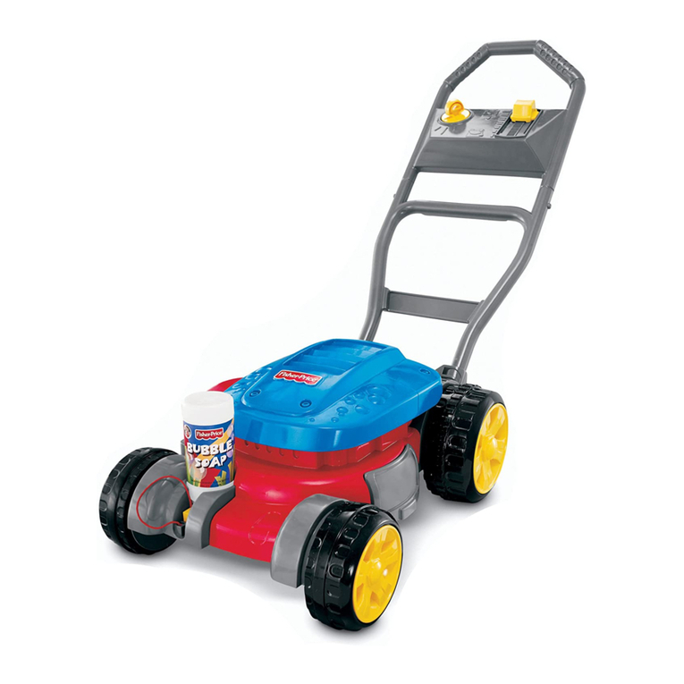 Fisher-Price Bouble Blast Bubble Mower B0109 User manual