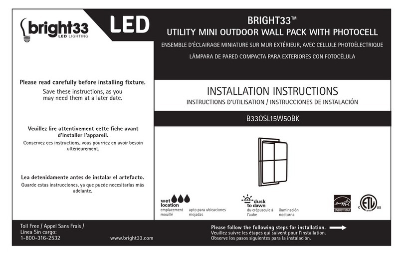 Bright33 B33OSL15W50BK User manual