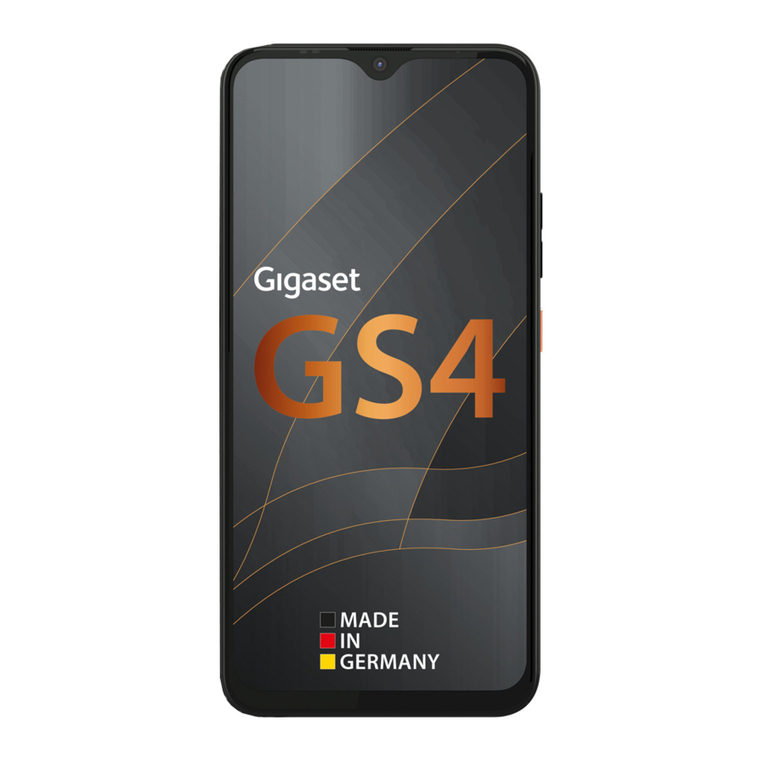 Gigaset GS4 User manual Gigaset GS4 User manual