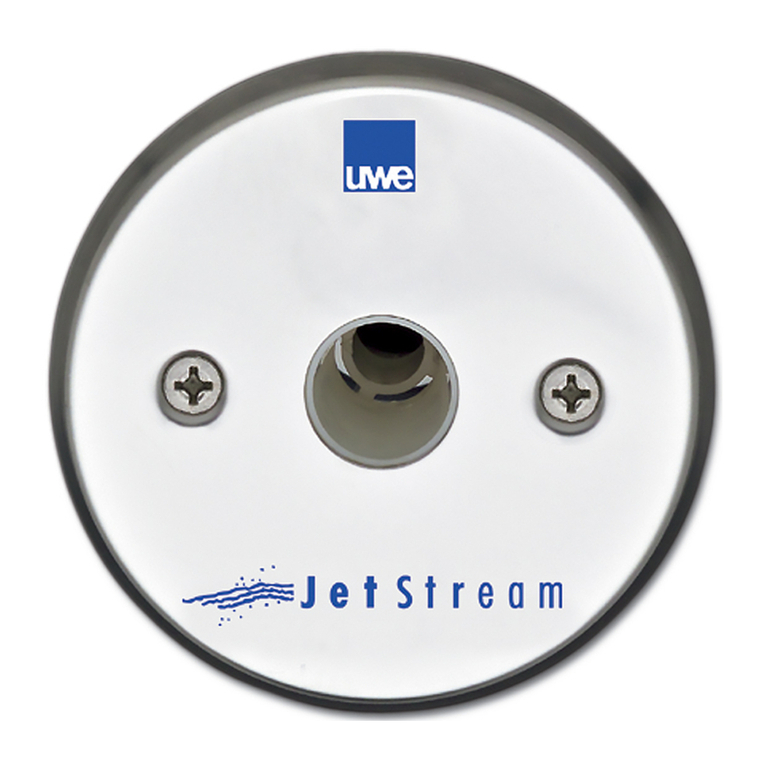 UWE JETStream LIBRA 3 Installation and operating instructions