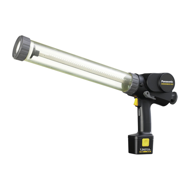 Panasonic EY3654 - 7.2V CAULKING GUN Service manual