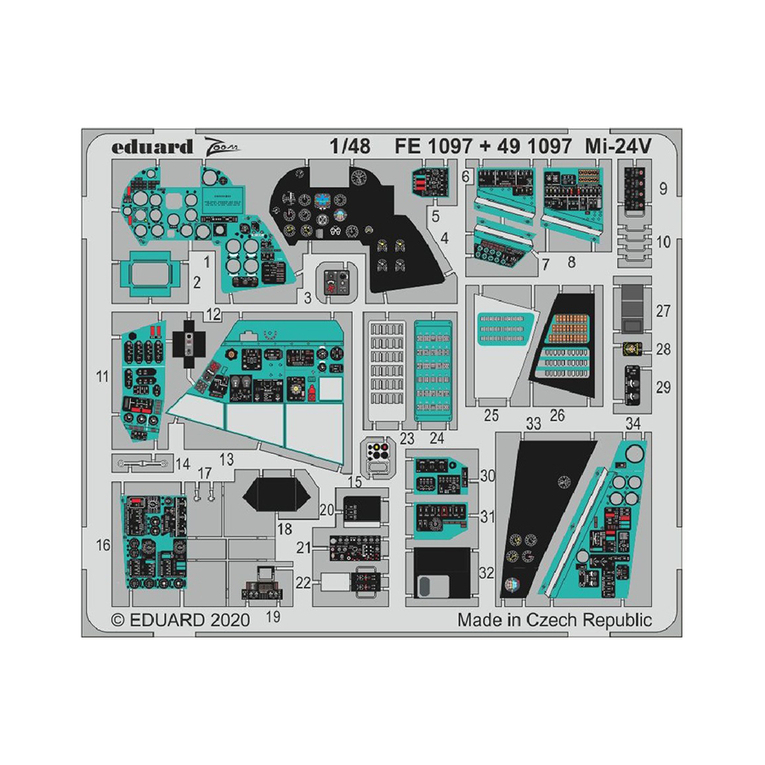 Eduard Mi-24V User manual