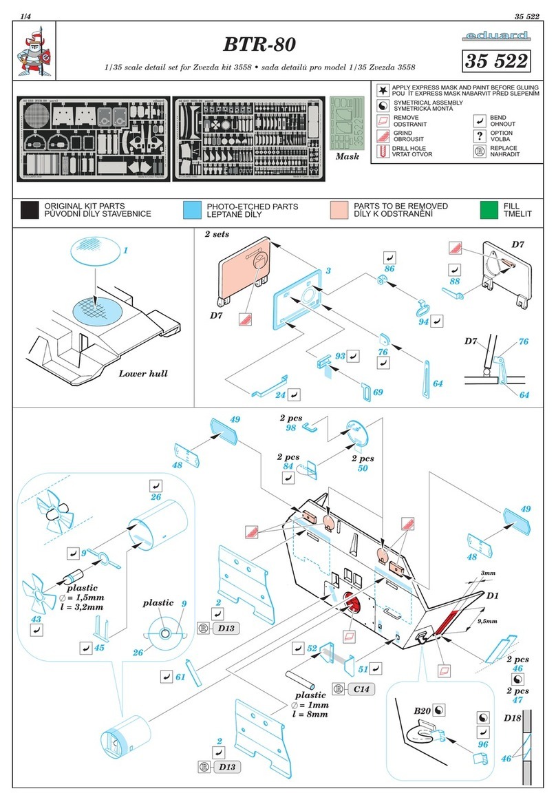Eduard BTR-80 User manual Eduard BTR-80 User manual
