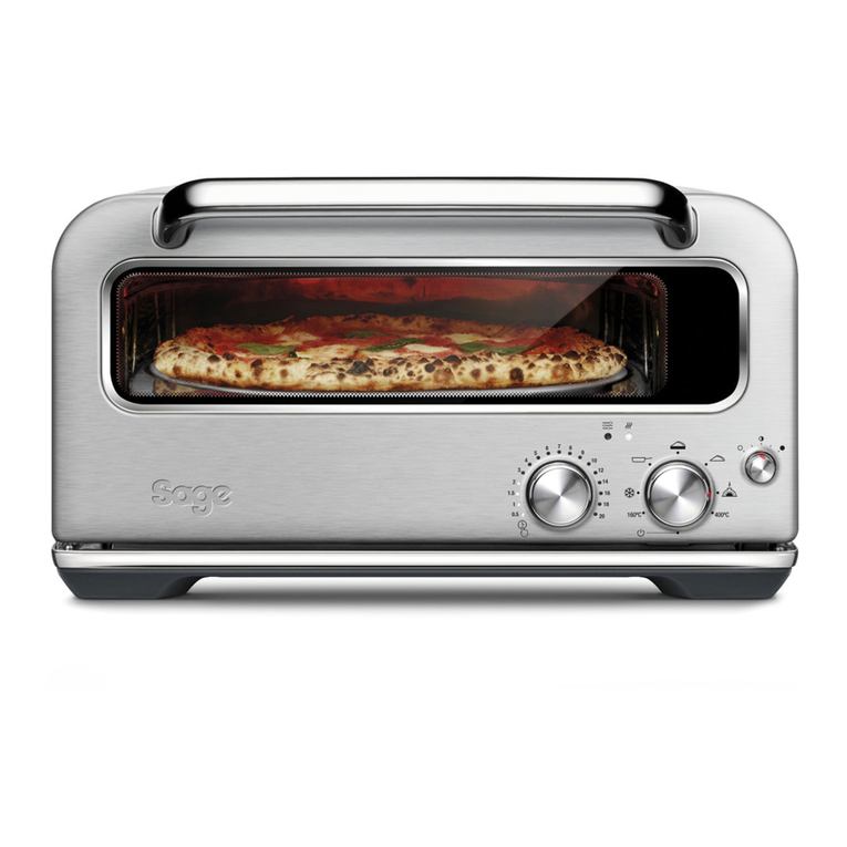 Sage the Smart Oven Pizzaiolo BPZ820 quick guide