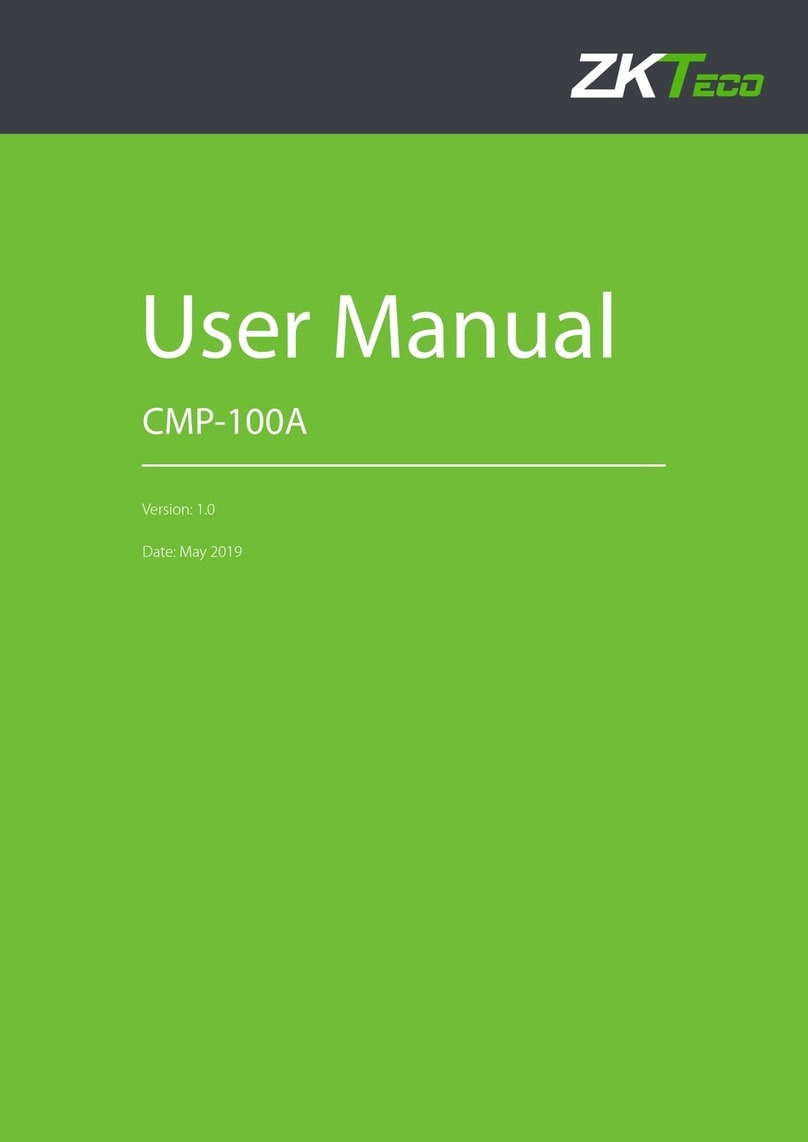 ZKTeco CMP-100A user manual